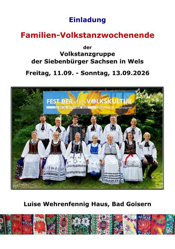 Einladung Bad Goisern